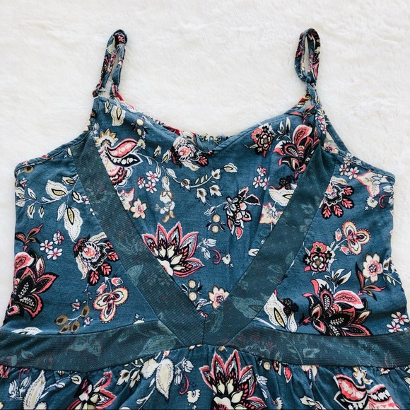 Three Pink Hearts By Trixxi, Floral Skater Dress, Juniors Size M - Picture 7 of 16